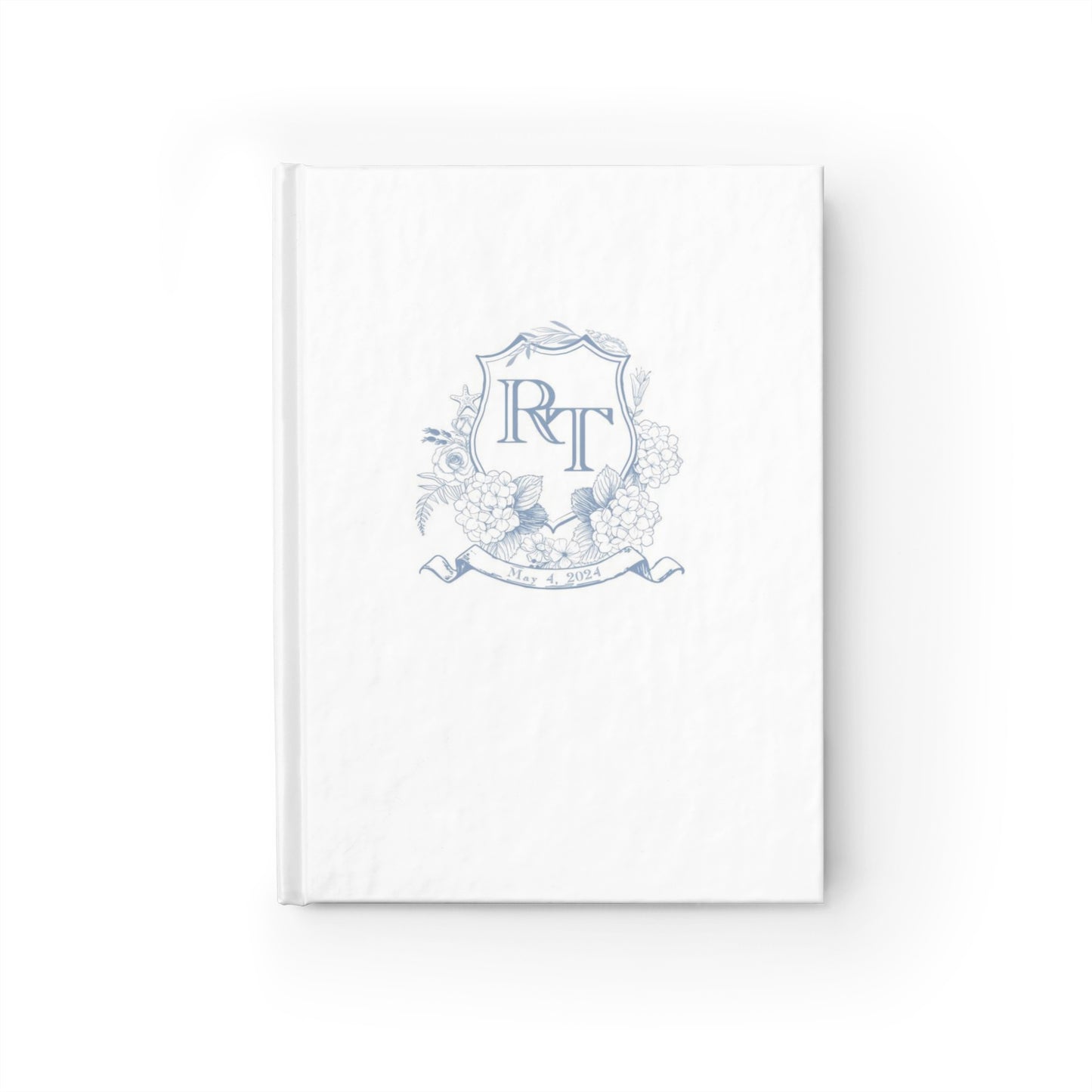 R&T Wedding Crest Journal - Ruled Line