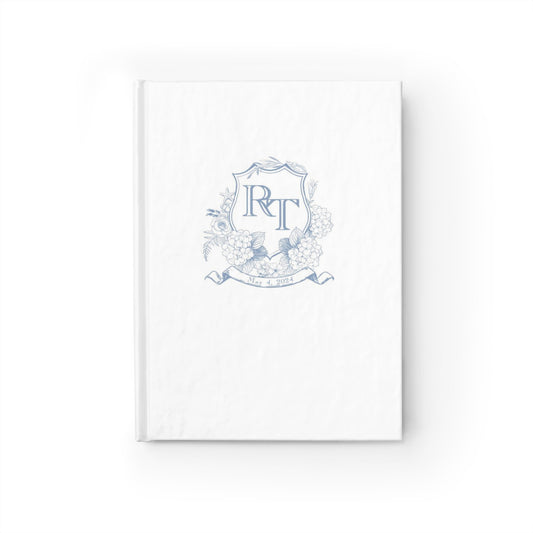 R&T Wedding Crest Journal - Ruled Line