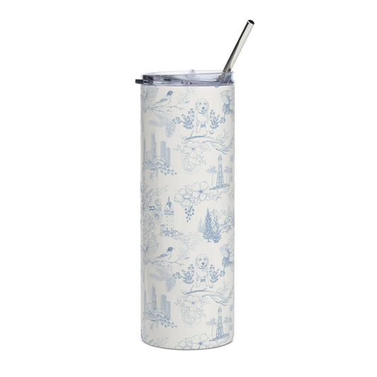 Saffir Fahey Toile Stainless steel tumbler FREE SHIPPING