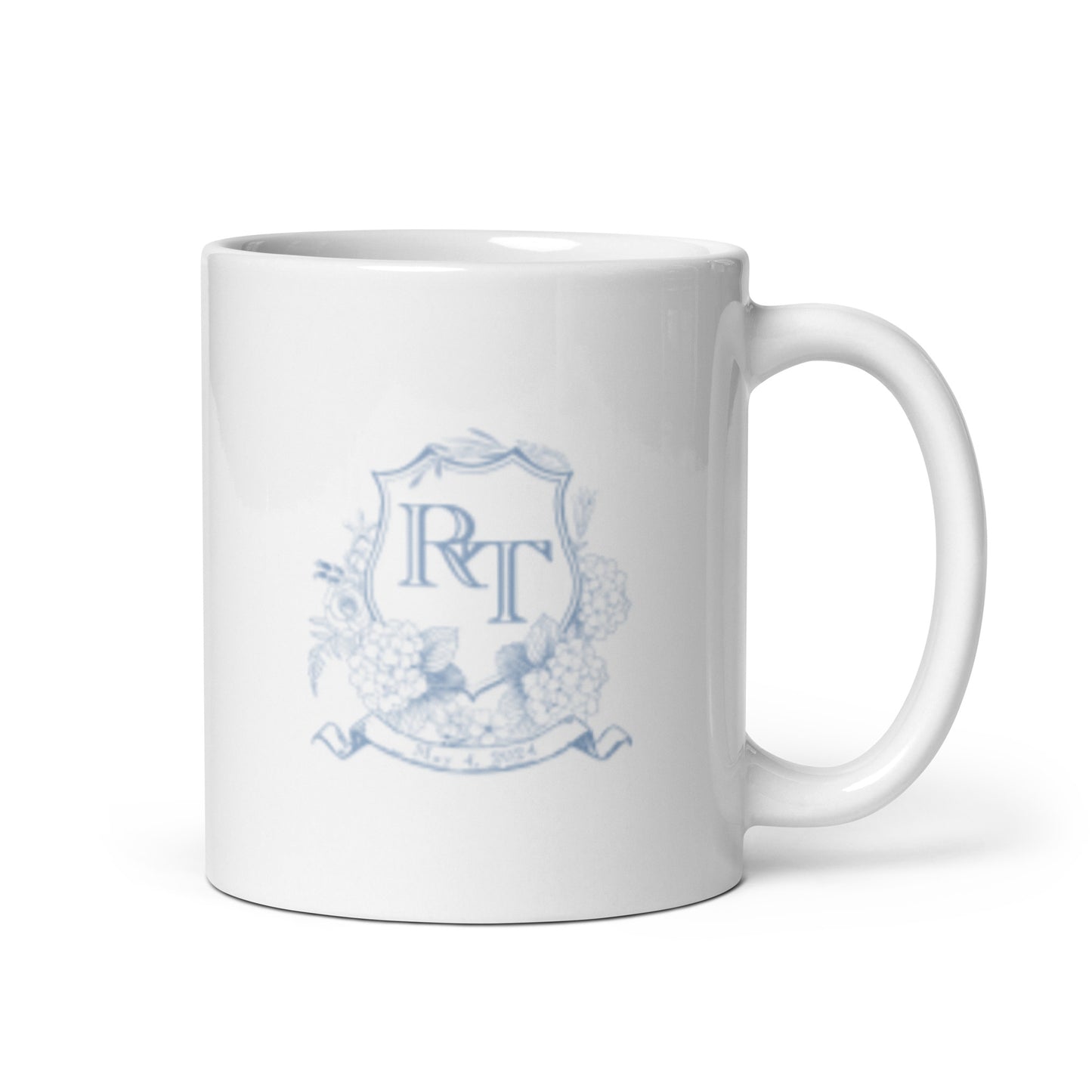 Saffir Fahey R&T Wedding Crest Mug FREE SHIPPING