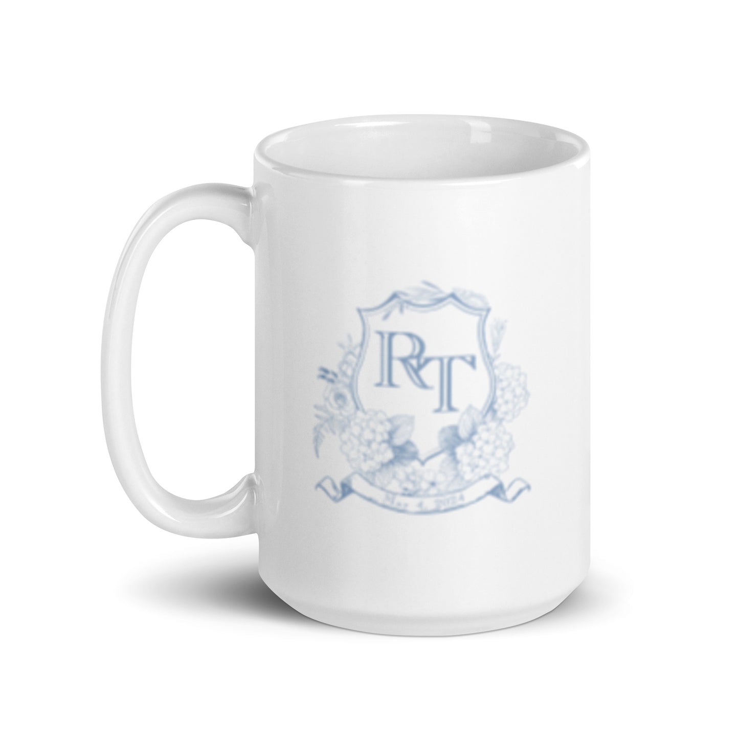 Saffir Fahey R&T Wedding Crest Mug FREE SHIPPING